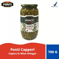 Ponti Capperi (Capers in Wine Vinegar) - 700 gr
