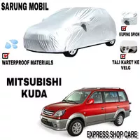 Sarung Mobil MITSUBISHI KUDA Silver POLOS Body Kuda PREMIUM