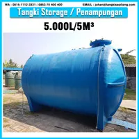 Tangki Penampungan 5000 liter/5m3 - Tangki Solar - Tangki Storage