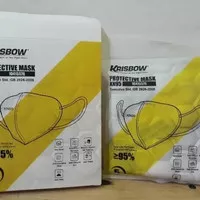 MASKER KN95 KRISBOW 5 PLY SETARA 3M N95 8210