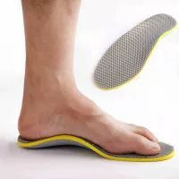 1 Pasang Insole 3D Premium Orthotics Flat Foot / Sol Sepatu Kaki Datar