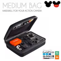 Action Cam Medium Bag for Xioami yi Gopro Brica Berkwalitas