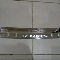 Sillplate / Sill plate Belakang all new TERIOS 2018 chrome