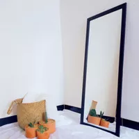 STANDING MIRROR SEMARANG || cermin dinding 40x100 kaca rias minimalis