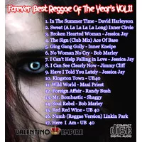 Cd Audio Forever Best Reggae Of The Year's VOL 11