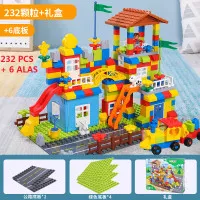 232 Lego Bangunan ditambah 6 Alas Lego / Fantasy Castle Lego Blocks