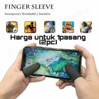 Sarung jempol jari anti basah keringat layar hp pubg mobile legend gam