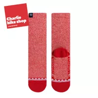 Kaos kaus kaki STAYCOOL SOCKS Cool Twist Knit Sock Red Ruby