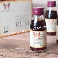 RUM JAMAICA BUTTERFLY 60 ML Jamaican RHUM 100% Finest Rum Essence Rum