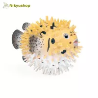 Mainan Edukasi Pajangan Hewan Laut Animal Ikan Buntal Pufferfish