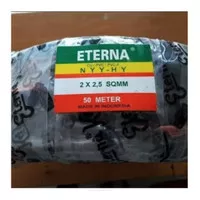 Kabel Listrik Eterna NYYHY/Serabut 2x2.5 2x2,5 SNI