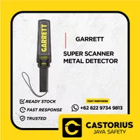 METAL DETECTOR GARRET HAND HELD SUPER SCANNER ORIGINAL ALAT SAFETY