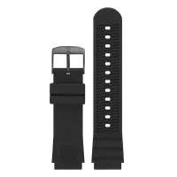 Luminox Strap - Luminox Rubber Strap 0320 Black Buckle 22mm