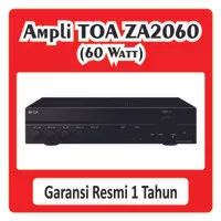 Amplifier TOA Ampli ZA 2060 ZA2060 ZA-2060 60 Watt W Mixer Original