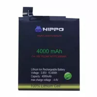 Baterai Batre Battery Hippo BM46 Xiaomi Redmi Note 3 Pro BM 46 Ori