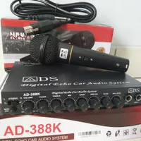 Parametrik equalizer ADS AD-388K karaoke dan bonus mic nagata