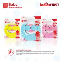 Babies First Baby Shampoo Cap - Topi Pelindung Air Anak Bayi Keramas - Biru Muda