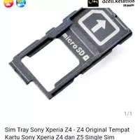 Sim Tray Sony Xperia Z4 Z5 single Sim | Sim Tray | Sim Lock | Simlock