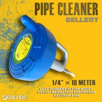 Pipe cleaner pembersih saluran air mampet Sellery 10 meter