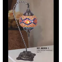 Lampu meja arab turki maroko lampu antik hias SPR-H-102