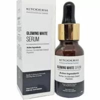 Kitoderm Glowing White Serum - serum pemutih pencerah wajah