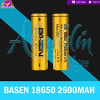 Battery Baterai 18650 BASEN 2600mAh 40A ORIGINAL for Vapor (bukan AWT)