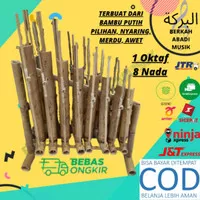 angklung bambu Bisa COD angklung 8 nada angklung 1oktaf Calung Bambu