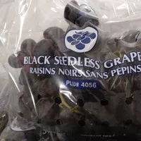 Anggur Autumn Royal King Grapes Black Seedless USA New Stock