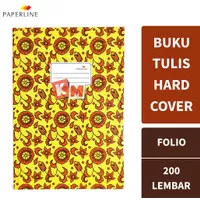 Buku Tulis Hard Cover Folio Paperline Isi 200 Lembar F4 Hardcover