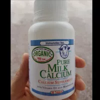Immunotec Inc Pure Milk Calcium - Organic Calcium Supplement 60 Tablet