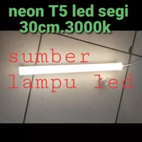 lampu t5 led 30cm 6watt 6 w 5 watt neon tube tl t5 30 cm 5w 220volt