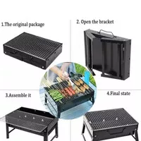 PANGGANGAN GRILL BBQ ALAT PANGGANG PORTABLE MULTI FUNGSI GRILL