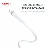 CABLE TYPE-C VIVAN SC200S ORIGINAL KABEL DATA CHARGER USB CHARGING