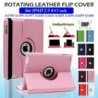 Apple iPad 2 3 4 Rotate Leather Flip Stand Book Cover Case Casing