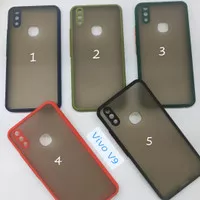 Softcase Case Doff Mate Transparan Casing Silicon Cover Casing Vivo V9