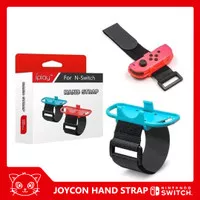 Nintendo Switch Joy-Con Hand Strap for Just Dance - Joycon Wrist Band - JYS Black
