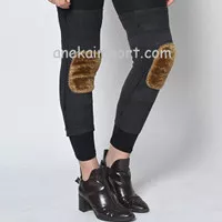 Leg warmer Wool Penghangat knee Winter, Kaos Kaki Wol Penghangat Lutut