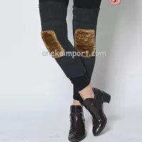 Leg warmer Wool Penghangat knee Winter, Kaos Kaki Wol Penghangat Lutut