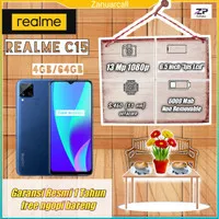 realme c15 4 GB/64GB garansi resmi