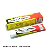 Lem Aica Aibon Tube 40 gram Lem Serbaguna Lem Perekat