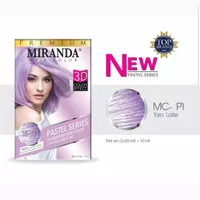 miranda hair color premium MC - P1 taro latte pastel series