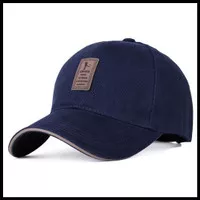 EDIKO Topi Baseball Golf Logo Ediko Sport Fashion - Navy Blue