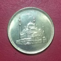 uang kuno koin asing 10 qirsh mesir TP 319