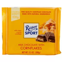 RITTER SPORT CORN FLAKES CHOCOLATE 100G