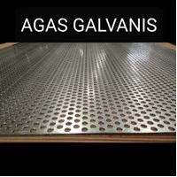 Plat Perforated galvanis