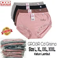 Grosir Celana Dalam Wanita Model Renda Grisina L XL XXL XXXL CD Cewek