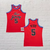 Baju Jersey Basket Classic NBA Jason Kidd New Jersey Nets