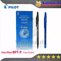 Ballpoint Pilot BPT-P Fine Point / Pulpen BPTP Asli / Pen Cabut