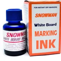 Tinta Spidol snowman whiteboard / Tinta spidol white board snowman