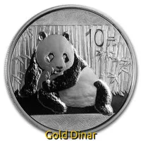 Koin Perak Panda 2015 1 oz Silver coin murni gr not rcm nadir dirham